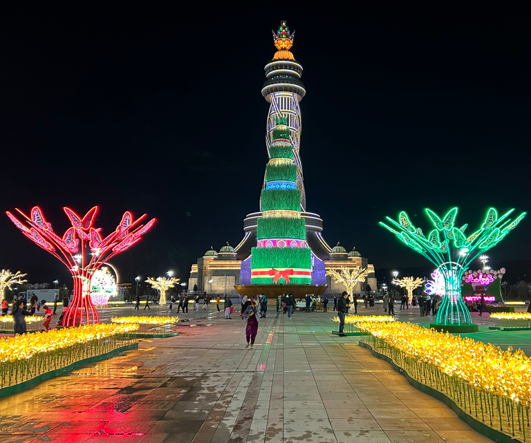 Eco-friendly event in Tajikistan